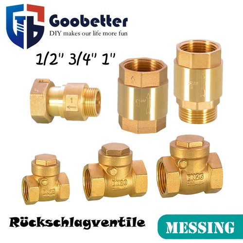 Rückschlag ventil 1 - ventil, 1/2"-1"